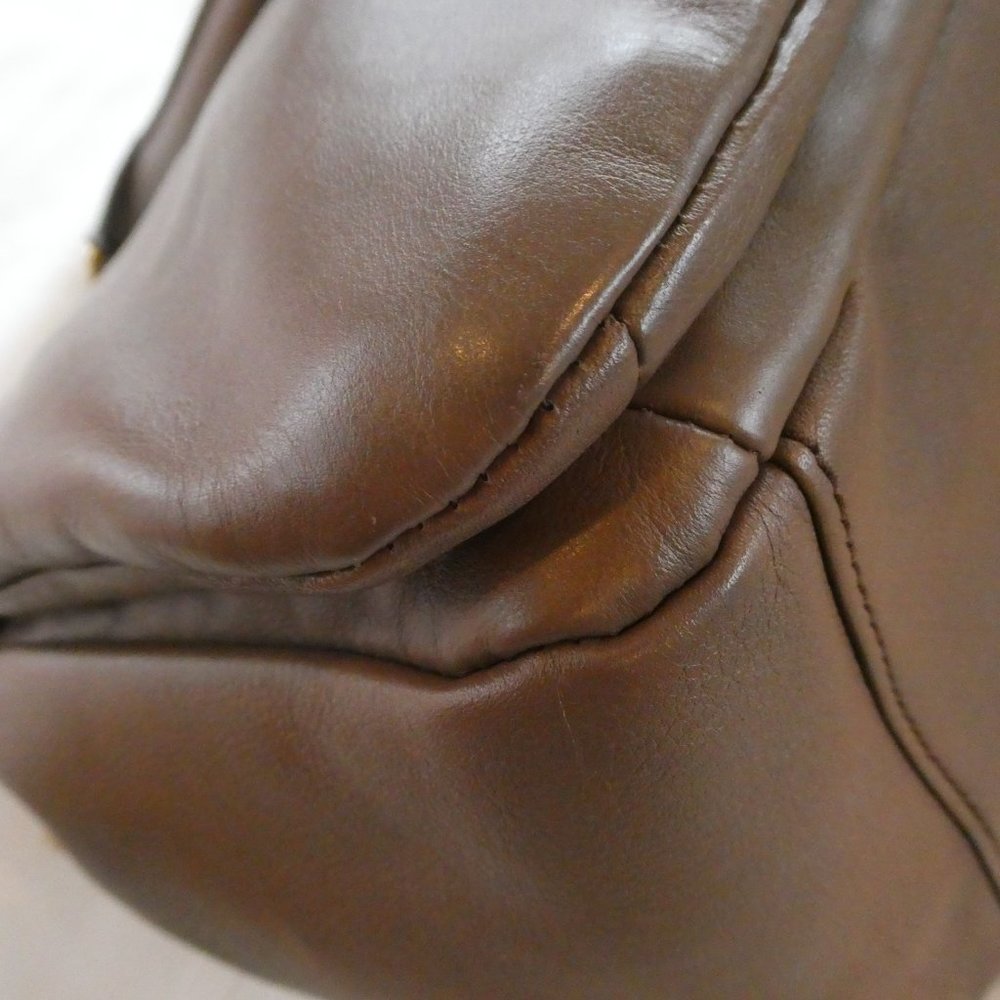 MARC JACOBS Goodbye Columbus Sylvie Top Handle Leather Satchel - Picture 5 of 16